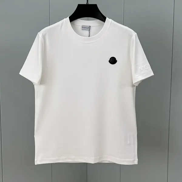 プレゼント最適 モンクレール ロゴディテール コットン Tシャツ moj97198