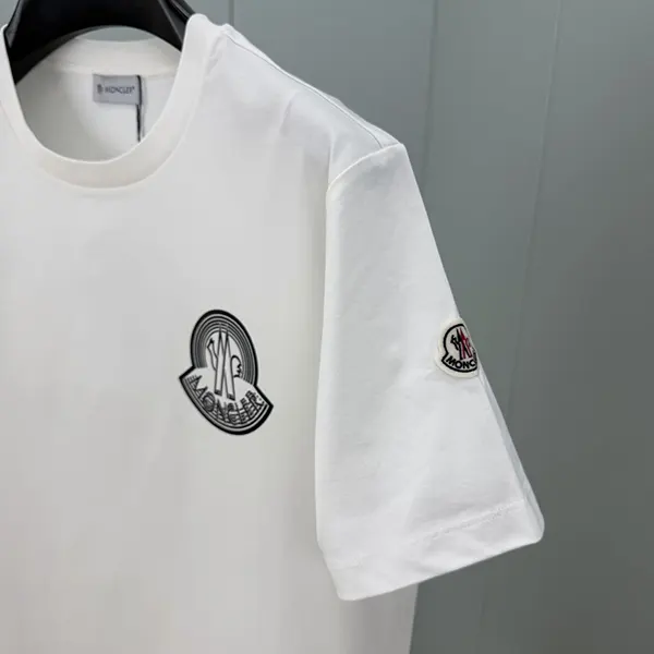 大人気!モンクレール ロゴTシャツ スーパーコピー コットン mon28321