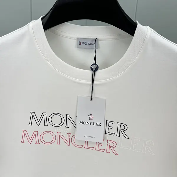 高級ブランド モンクレール ロゴ プリント クルーネック T シャツ mob02668
