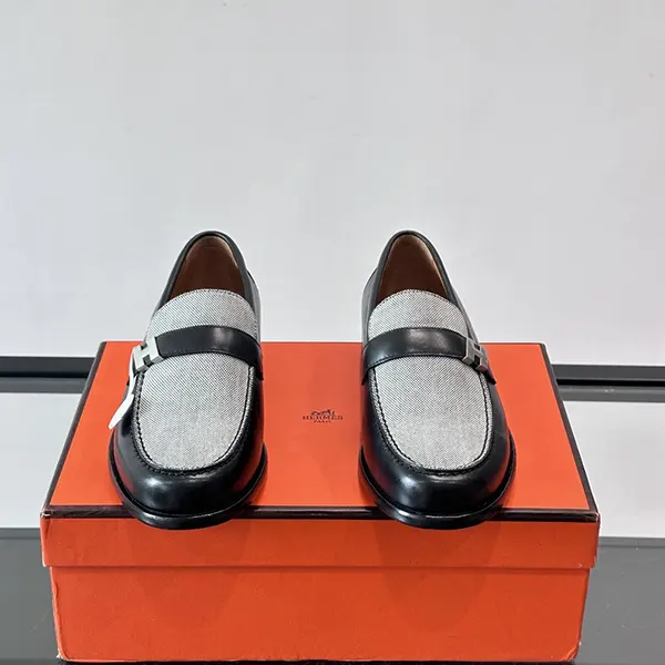 エルメス Hバックル Milton モカシン baa95509