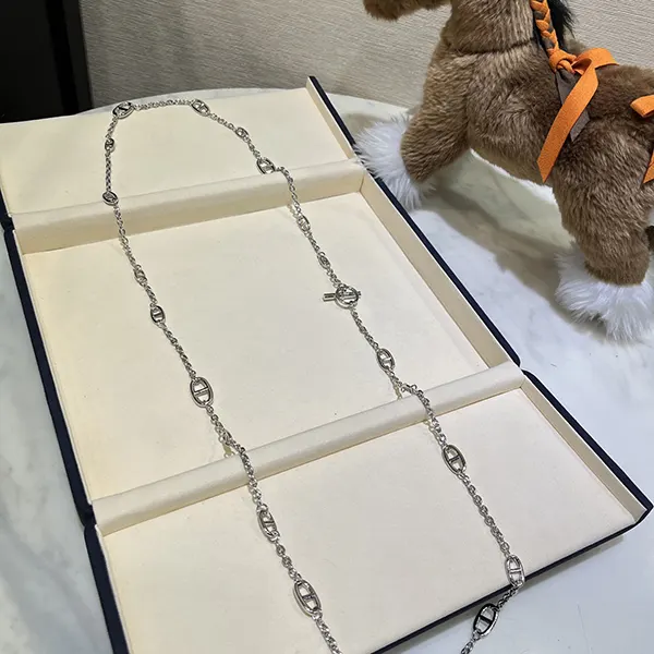 ブティック♪ エルメス ファランドール120 ロングネックレス erm88883