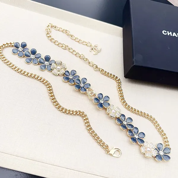 ★安心 シャネル チェーン ベルト レジン ストラス shv29257