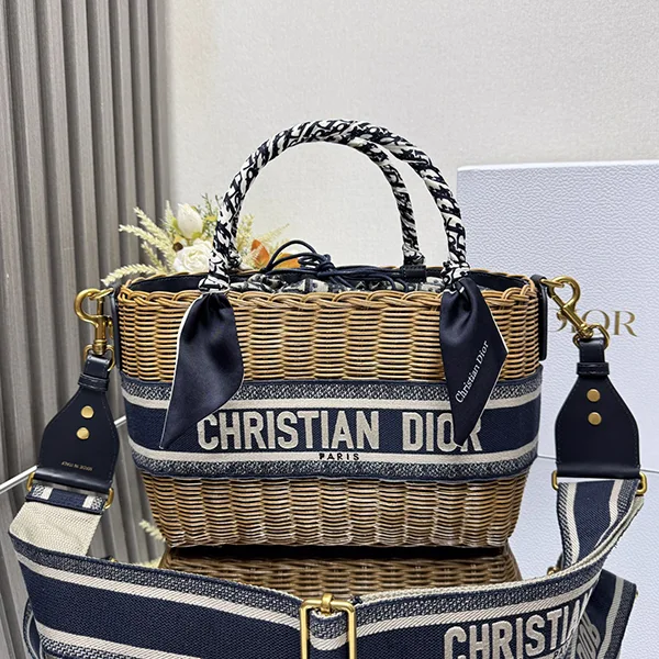ディオール スーパーコピー Wicker Oblique かごバッグラージ dec02485