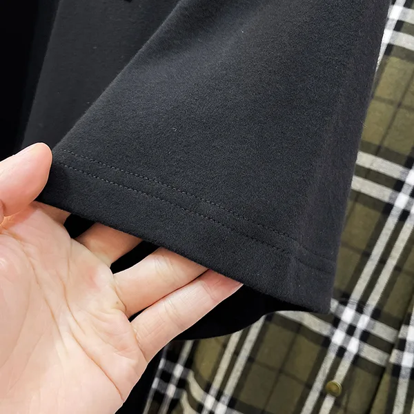 極上の肌触り【エルメス スーパーコピー】 アッシュヴァル レザーパッチ Tシャツ H657800HA90