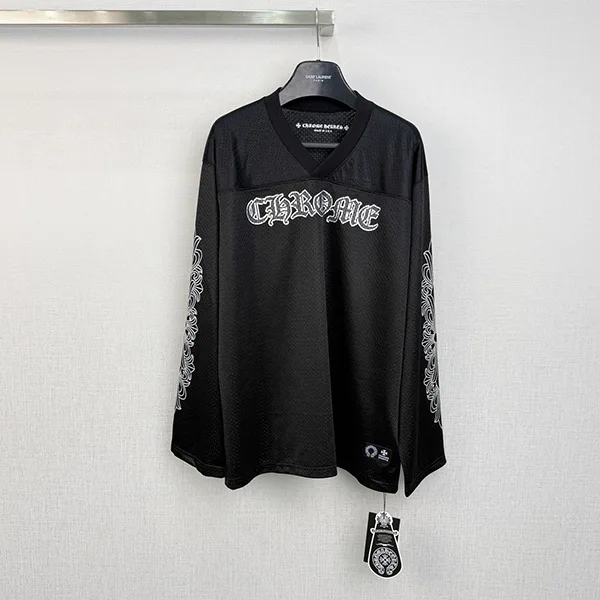 絶対欲しい！クロムハーツ MESH WARM UP JERSEY メッシュ クロス ロンT Kut73984