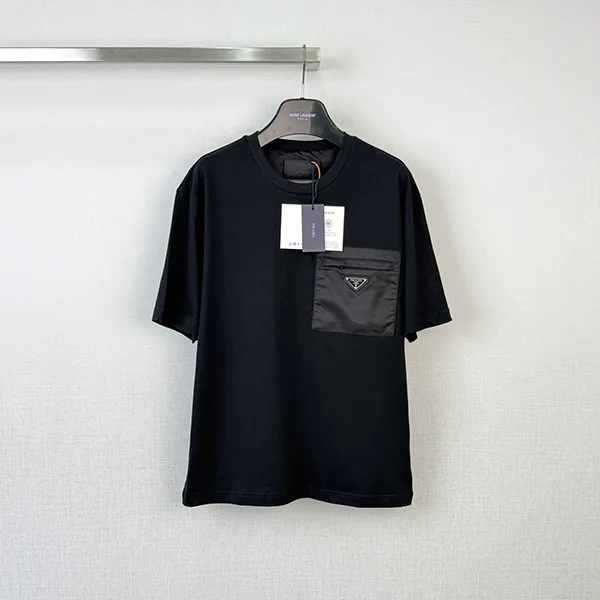 【プラダ】Re-Nylon x ジャージー Tシャツ コピー UJN66111CK