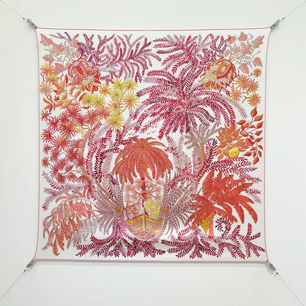 【エルメス】カレ70 Le Jardin des Peintres スカーフ H983908S