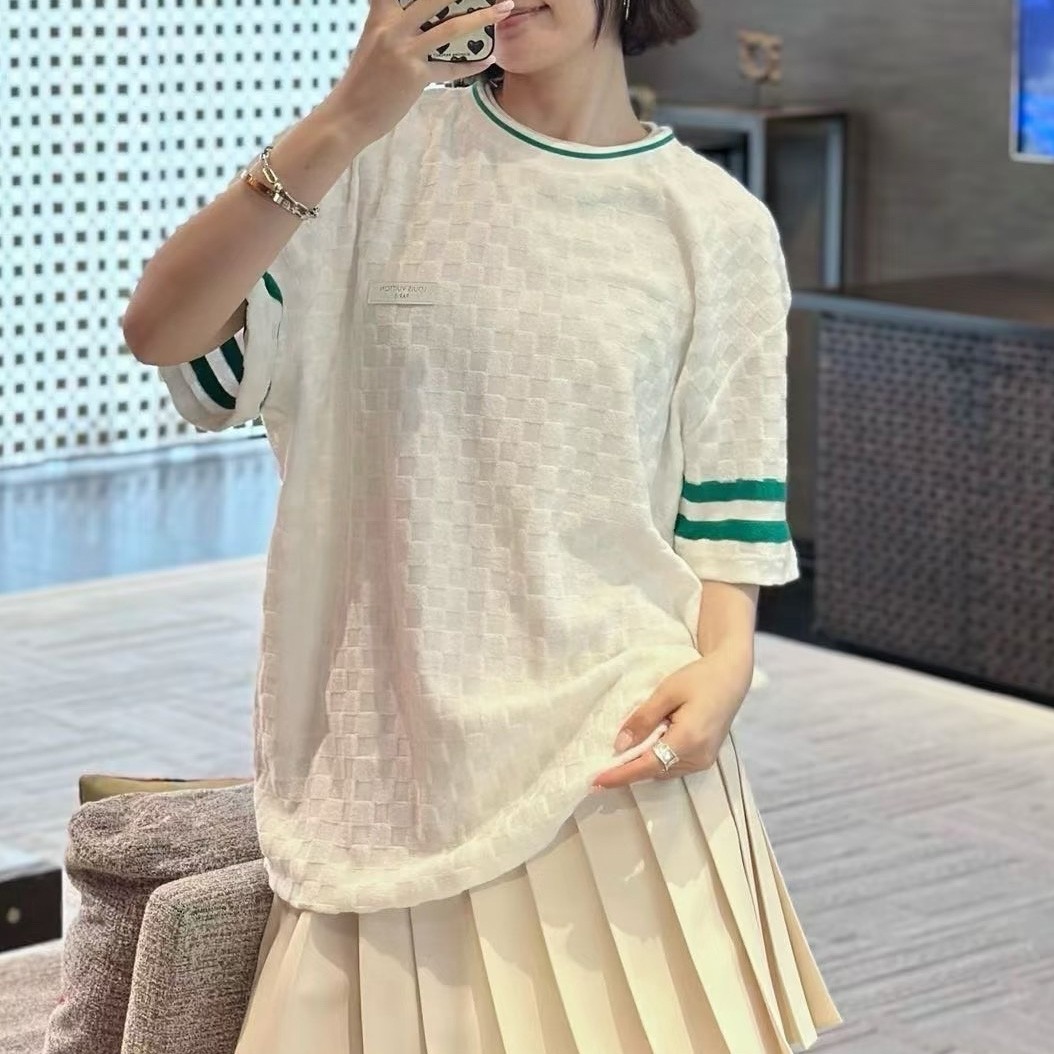 n級 おすすめ ルイヴィトン ダミエ テリー コピー テニスTシャツ vup65484