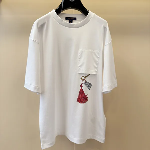 ルイ・ヴィトン Getaway Print Pocket T-Shirt スーパーコピー 1AK1NN