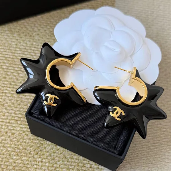 ≪26春夏★≫シャネル スターフープピアス
