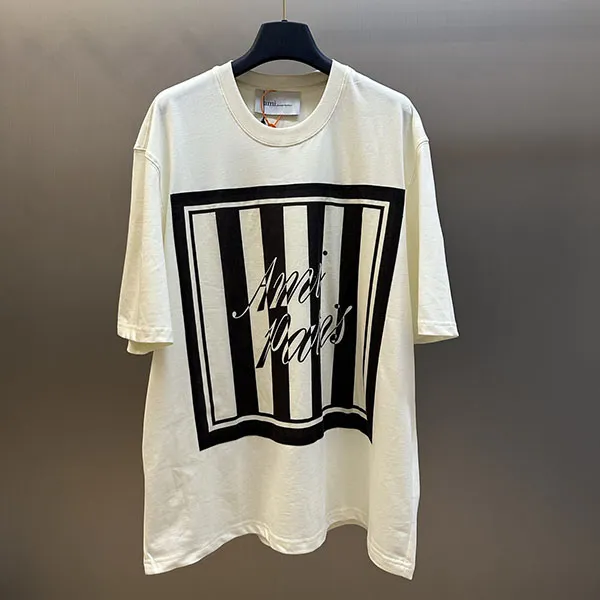 アミ パリス ストライプ Tシャツ スーパーコピー