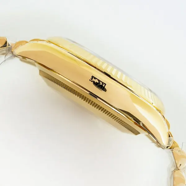 ロレックス N級品 デイデイト36 イエローゴールド マザーオブパール