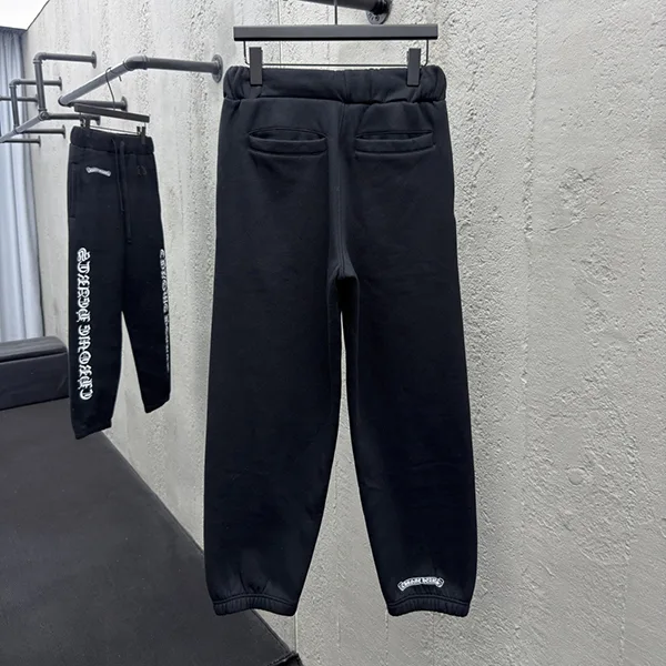 【クロムハーツ】CH プラス スウェットパンツ ブラック