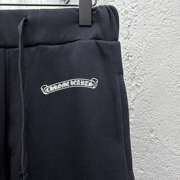 【クロムハーツ】CH プラス スウェットパンツ ブラック
