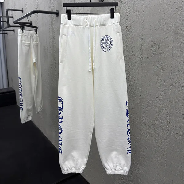 【クロムハーツ】CH プラス スウェットパンツ ホワイト