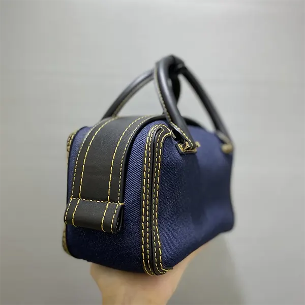 限定★デルボー★ COOL BOX MM バッグ スーパーコピー デニム Denimコピー