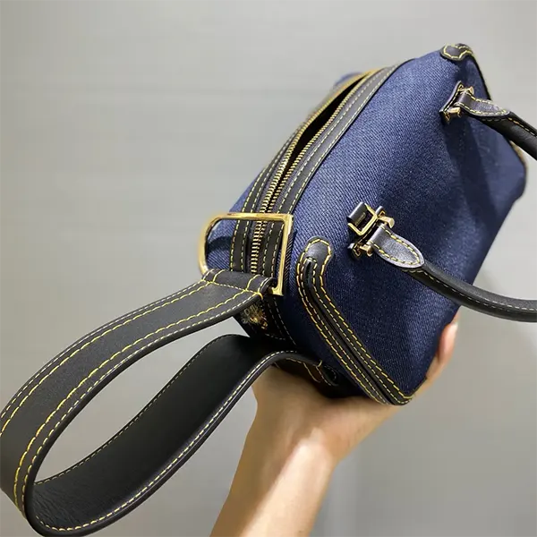 限定★デルボー★ COOL BOX MM バッグ スーパーコピー デニム Denimコピー