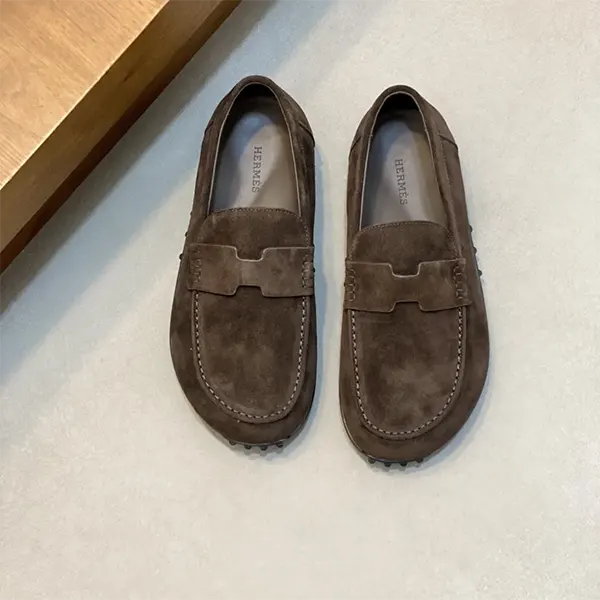 【エルメス スーパーコピー】モカシン レイジー Hカットワーク メドールソール H252955ZAF