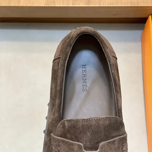 【エルメス スーパーコピー】モカシン レイジー Hカットワーク メドールソール H252955ZAF