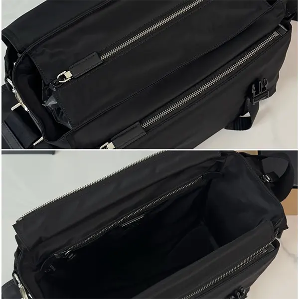 大注目◆プラダ エクスプローラ Re-Nylon xレザー バッグ スーパーコピー メンズ 2VD082_2DW3
