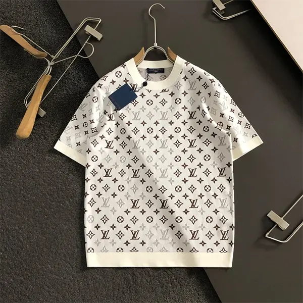 【存在感抜群♪】ルイヴィトン ラフィア モノグラム Tシャツ スーパーコピー