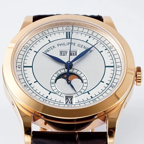 パテック・フィリップ 5396R 年次カレンダー 38.5mm ローズゴールド ネイビーダイヤル 自動巻き