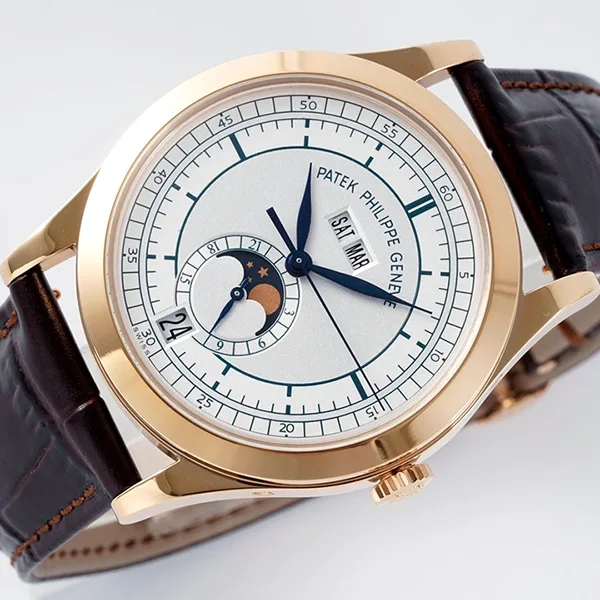 パテック・フィリップ 5396R 年次カレンダー 38.5mm ローズゴールド ネイビーダイヤル 自動巻き