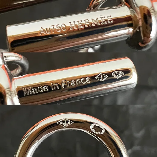 上品【エルメス】シェーヌダンクル アレア Alea II GM ネックレス H126217B 00TU