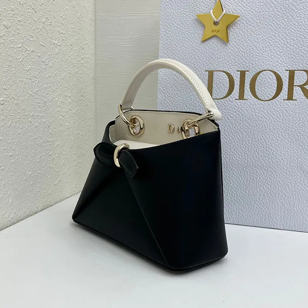 【上品リボンの美しい佇まい】 ディオール シガール スモールバッグ スーパーコピー