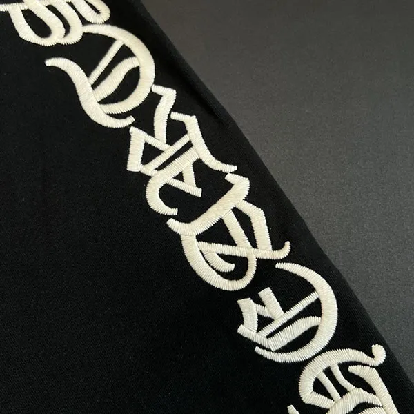 クロムハーツ スーパーコピー ワイノット CHロゴ刺繍 スウェットパンツ "ブラック"