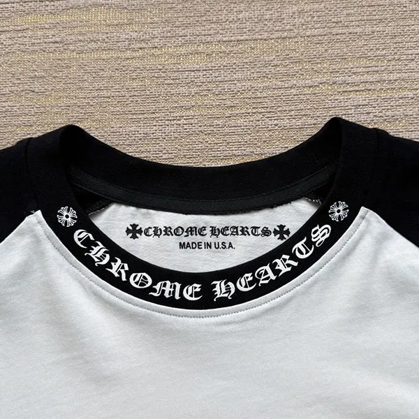 クロムハーツ ホースシュー ロゴ ロングスリーブ Tシャツ スーパーコピー