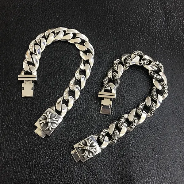 クロムハーツ CHプラス ボックス ブレスレット シルバー925 全2タイプ