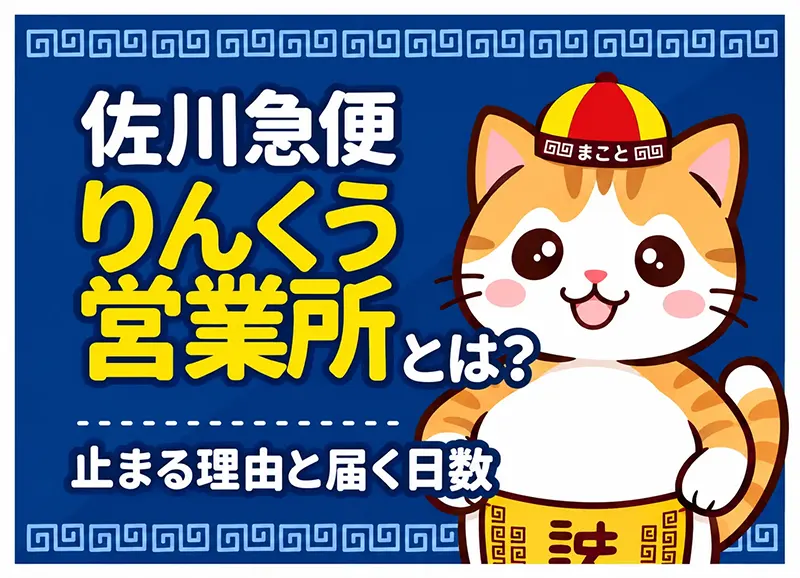 佐川急便りんくう営業所とは?