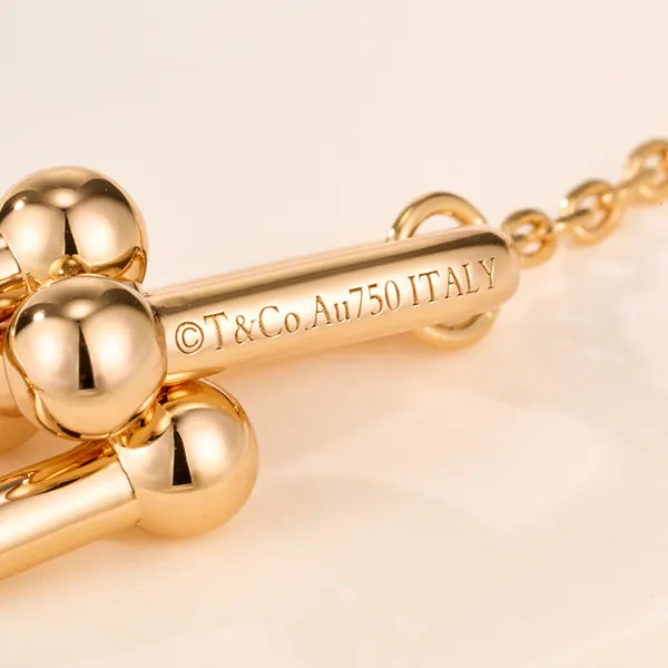 ティファニー ハードウェア ダブルリンク ブレスレット 18K Gold 75224931