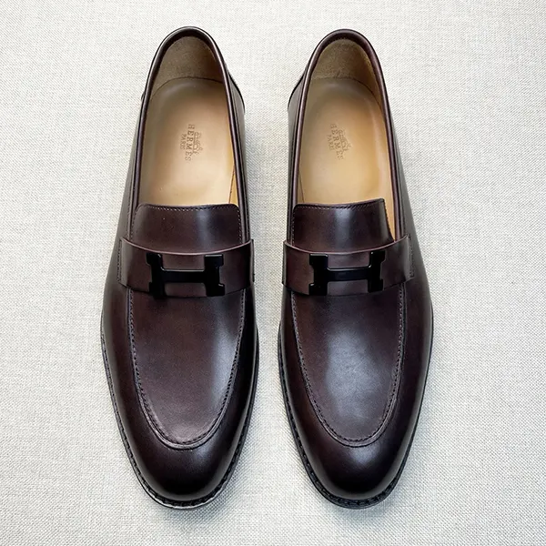 エルメス Paris loafer モカシン パリ メンズローファー