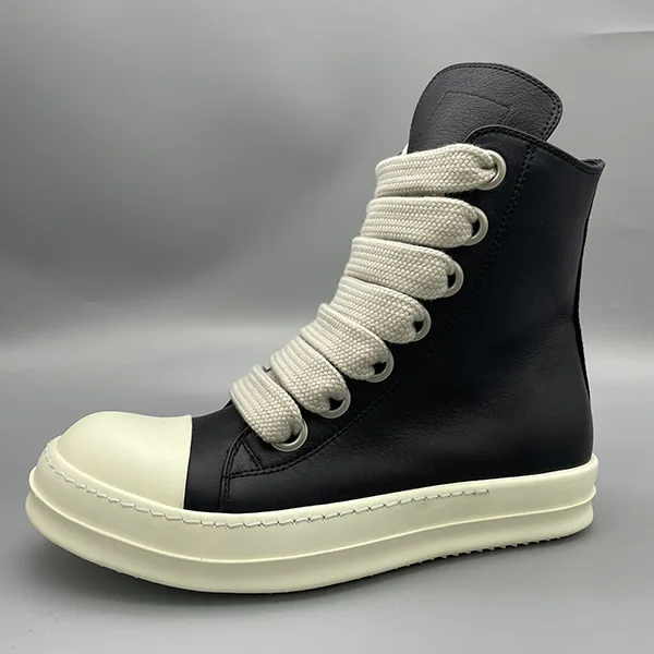 リックオウエンス 偽物 JUMBOLACE SNEAKERS ジャンボレーススニーカー