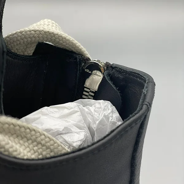リックオウエンス 偽物 JUMBOLACE SNEAKERS ジャンボレーススニーカー