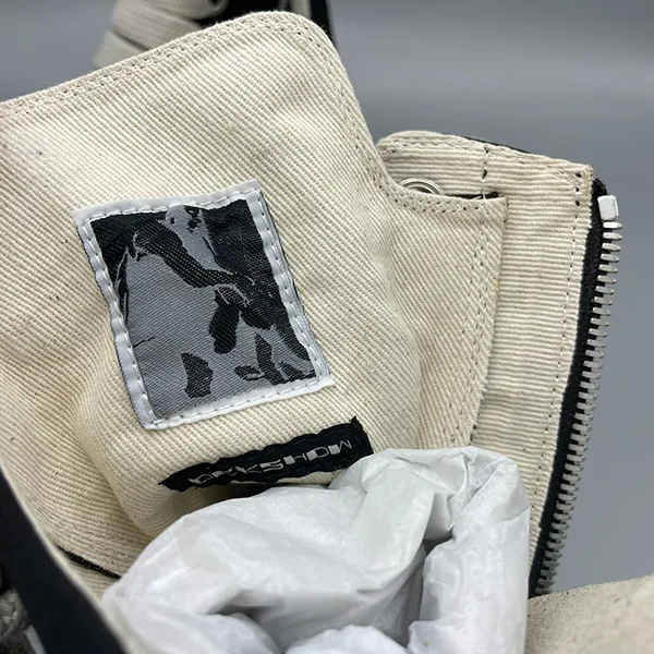 【リックオウエンス】Drkshdw Jumbo Laces Abstract スニーカー
