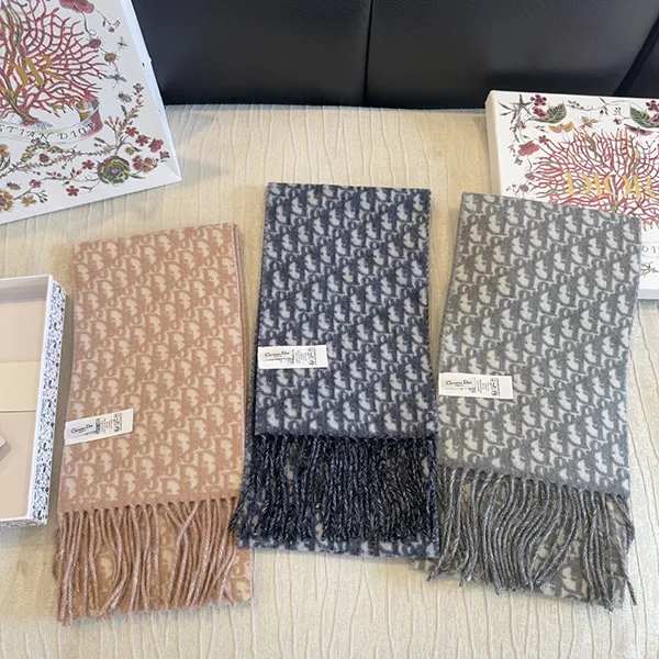 【ギフトにおススメ】ディオール★ Oblique Scarf ★ストール