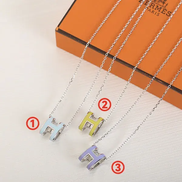 ★エルメス★Pop Hネックレス スーパーコピー☆選べる色☆シンプルで上品☆erc15528
