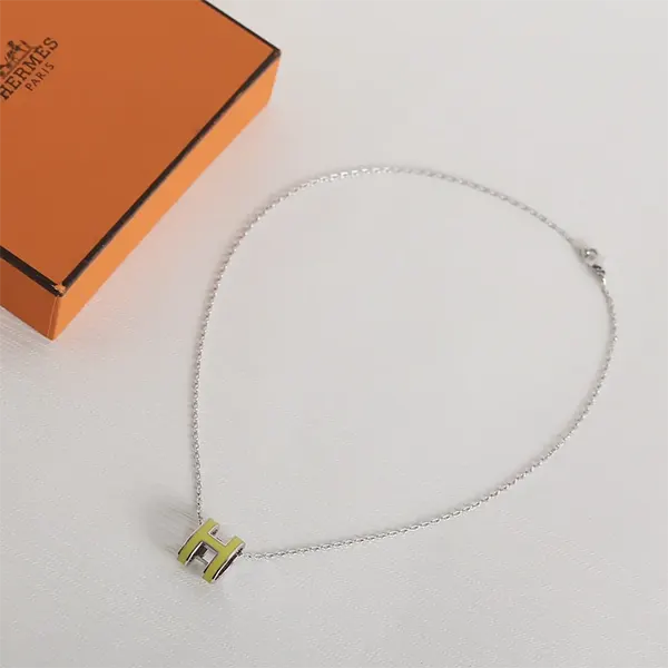 ★エルメス★Pop Hネックレス スーパーコピー☆選べる色☆シンプルで上品☆erc15528