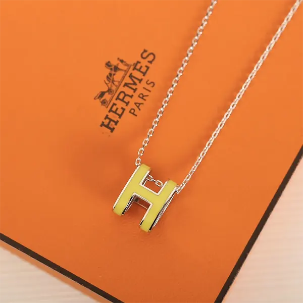 ★エルメス★Pop Hネックレス スーパーコピー☆選べる色☆シンプルで上品☆erc15528