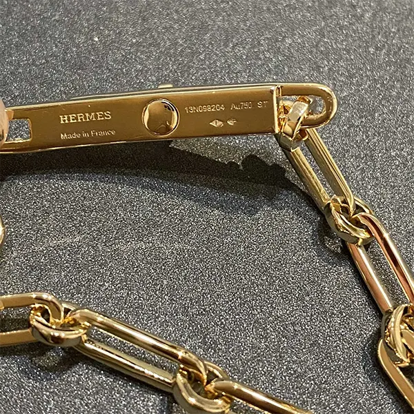 気品漂う♪エルメス ケリー シェイン ブレスレット スーパーコピー スモールモデル H218473B 00SH
