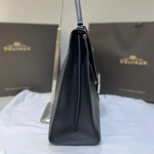 デルヴォー Brillant Tempo ブリヨン テンポ ハンドバッグ スーパーコピー ブラック AA0727CBN040JPA