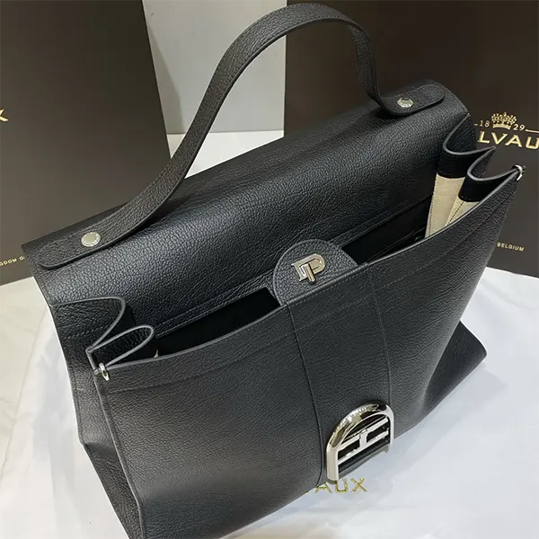デルヴォー Brillant Tempo ブリヨン テンポ ハンドバッグ スーパーコピー ブラック AA0727CBN040JPA