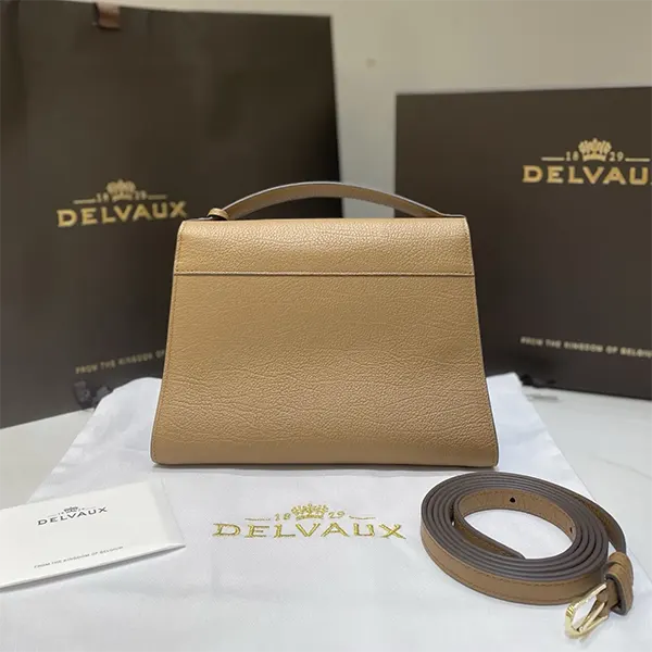 【優美】デルヴォー Brillant Tempo S Cinnamon ハンドバッグ スーパーコピー Dey35606