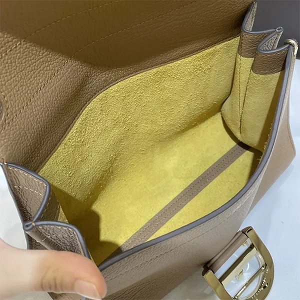 【優美】デルヴォー Brillant Tempo S Cinnamon ハンドバッグ スーパーコピー Dey35606